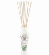 Spring is in the air with the Butterfly Meadow reed diffuser from Lenox. Colorful blooms and butterflies on elegant white porcelain lend country charm to any setting. Qualifies for Rebate
