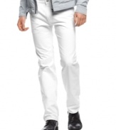 White washed. These jeans from Hugo Boss Black are a white hot summer look.