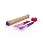 Get baking with Joseph Joseph's cheery kitchenwares. An ideal starter set, it includes an adjustable rolling pin, Pie kitchen timer and Elevate pastry brush and small spatula.