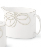 There's no classier canvas for your favorite recipes than the kate spade Belle Boulevard dinnerware collection. Featuring a distinctive platinum band and whimsical bow design on the finest white china, its easy sophistication makes every meal a work of art.