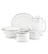 Wink at tradition. The Bonnabel Place creamer gives classic paisley china a modern makeover. Play with patterns and textures to fashion a rich, luxurious look of your own.