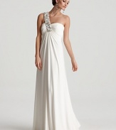 Mignon Gown - Embellished One Shoulder