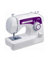 Shower your friends and family with handiwork worth cherishing when you sew with this versatile machine. With 59 stitch functions and 26 built-in utility, heirloom and decorative stitches, you'll be sewing and quilting like a pro in no time. One-year limited warranty. Model XL2600I.