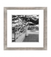 A vision of French aristocracy, this black-and-white portrait brings a sense of vintage elegance to polished decor. Matted and framed for easy, timeless style from Lauren Ralph Lauren.