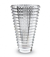 More than a vase, this extraordinary heirloom piece from Baccarat's Eye collection boasts impressive depth and dimension in fine crystal.