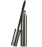 A high-performance, super-volumizing mascara that is better than false eyelashes. Instantly lengthens, thickens and accentuates the lashes without clumping. It intensifies lashes, plumping them for a super dramatic effect that is healthy and stunning-and makes eyes the focus of the face. Contains Rosewater, natural waxes, vegetal polymers and Red seaweed to define and enhance. Provides natural curl and bounce to lashes.