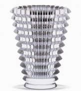 More than a vase, this extraordinary heirloom piece from Baccarat's Eye collection boasts impressive depth and dimension in fine crystal.