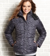 What mixes fun style with wild style and keeps you warm on the chilliest days? Black Lipstick's hooded leopard-print puffer coat!