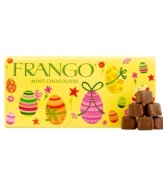 Frango's milky mint chocolates are now ready for Easter! Wrapped in a bright and fun colored box, Frango's gourmet chocolates are the perfect after-dinner treat for your family or surprise gift for anyone.