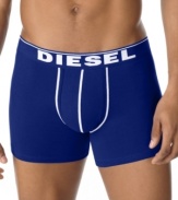 Be bold beneath it all with these bright boxer briefs from Diesel.