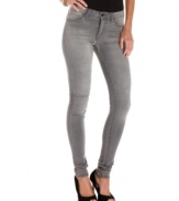 In a stylish grey wash, these Else Jeans skinny jeans hit the colored-denim trend right on the mark!