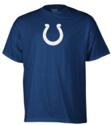 After a decade of nothing but success, you've got to help the team keep the good times rolling with this bold Colts logo tee from Reebok. (Clearance)