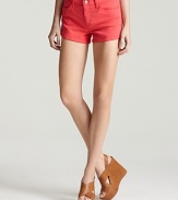 Brightly punctuate your summer looks with these color-potent Joe's Jeans shorts.