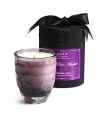 This beautiful candle is made up of bergamot, water lotus, fresh rose, geranium, violet leaves and sandalwood. It is 100% soy wax. Burn time is approximately 40 hours. 