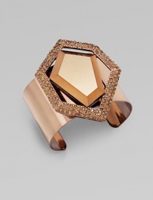 A generous-sized gemstone-shaped embellishment surrounded by a border of dazzling glass stones. Brass Diameter, about 2½ Imported A generous-sized gemstone-shaped embellishment surrounded by a border of dazzling glass stones. Brass Diameter, about 2½ Imported