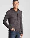When you're in doubt, reach for this chronically cool hooded tee from John Varvatos Star USA and head on out.