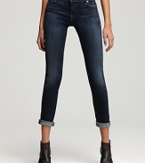 7 For All Mankind Jeans - The Skinny Jeans in Desert Night Wash