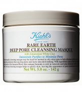 This deep-pore cleansing masque may be used for normal to oily skin types to help eliminate debris and dead surface skin-cell accumulation that can clog pores and leave skin dull-looking. 5 oz. 