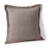 Cuddling up in supremely soft cotton matelasse is like floating on a billowy cloud. This Barbara Barry decorative adds a soft textured layer to any bed. The set includes European size shams and a decorative pillow.