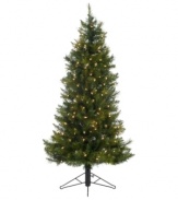 Make this Kurt Adler Christmas tree part of your annual tradition. Pre-trimmed with 200 twinkling clear lights, it will always stay fresh and never shed needles for a reliably festive but utterly fuss-free holiday every year.