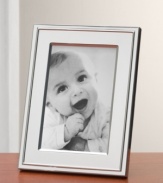 This silver-plated frame displays the understated elegance of Waterford. Makes a thoughtful gift.