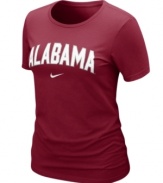 Keep your team pride on display with this NCAA Alabama Crimson Tide t-shirt from Nike.