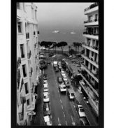 Gaze out onto the glamorous streets and inviting shores of Cannes from wherever you are. A destination for arts and culture, the esteemed French city appeals even under a morning shower in this framed canvas print by Ashley Beck.