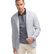 Raise your casual game with the style of this sport coat from Hugo Boss BLACK.