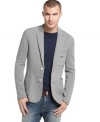 This blazer from Armani should be a style staple for your seasonal wardrobe.