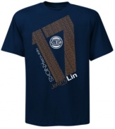 Have you gone Lin-sane? Catch the fever with this crew-neck tee featuring the New York Knicks' own Jeremy Lin.