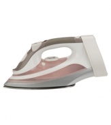 Keep clothes and other fabrics fresh and flattering with the Kalorik steam iron. A full complement of features await, including burst of steam for those particularly stubborn wrinkles. One-year warranty. Model DA-31066.
