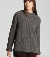 Cut in a slightly boxy silhouette, this ultra-cozy Vince sweater will have you longing for the chilly season.