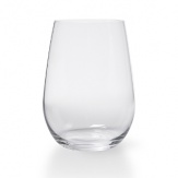 Sip Sancerre or a delicious Pinot Grigio with this thoroughly modern white wine glass, crafted in fine lead-free crystal for a spectacular addition to your table and barware.