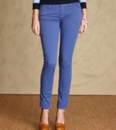 New classic: Tommy Hilfiger's skinny jeans in a modern colored wash are sure to become your weekend go-tos!