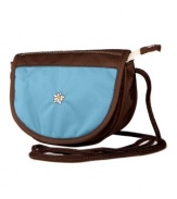 Freedom is within reach when you're armed with this lightweight mini purse. The compact and clean design has just enough space for everything you need to be out and about town. Sherpani's signature floral design emblazons the open interior for a bright and lively accent to every day. Lifetime warranty.