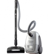 Heavy on clean, light on noise. This multi-surface cleaner delivers the deepest clean around with sealed HEPA filtration that sucks microscopic allergens and dirt right out from under you. The sound-absorbing technology makes cleaning real music to your ears. 2-year warranty. Model EL7060A.