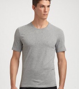 The foundation of every man's wardrobe, shaped in incredibly soft cotton for long lasting comfort.Set of one each: white, black, greyCrewneckCottonMachine washImported