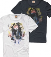 Let your casual style spill over with these splatter paint graphic t-shirts from BOSS ORANGE.