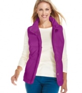 Layer up in Charter Club's cozy quilted vest. It's perfectly weekend-ready with your favorite corduroys and tee!