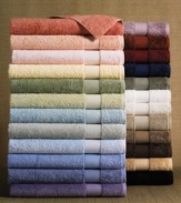Made of long-staple pima cotton, the world's finest, these generously sized towels are the ones you've been waiting for. Beyond its classic looks, this collection is distinguished by lush softness and quality construction that allows for quick drying. In a beautiful range of colors to suit any taste.