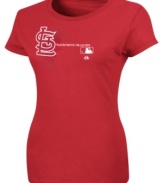 Get geared up for game-day in this St. Louis Cardinals MLB graphic t-shirt from Majestic.