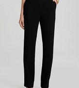 Exude classic style in these must-have black pants by Jones New York Collection.