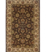 Crafted in neutral hues that fit flawlessly with any decor, the Sphinx Windsor area rug boasts hand-tufted construction that delivers an heirloom-quality piece steeped in ancient rug-making tradition.