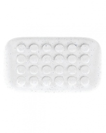 Currently our most-wanted big bar is this mint-oil-rich serious scrubbing soap. Loved by guys and girls alike, it transforms the bland bath from drab to fab.