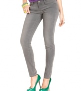 Grey is the new black! Mix up your skinnies with this fab pair from Celebrity Pink Jeans.