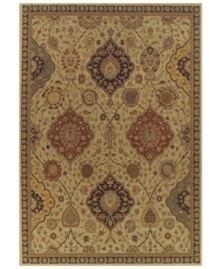 Laden with all the intricate loom-work of an ancient Persian design, the Premier area rug from Dalyn reinvents this beautiful tradition for the Modern home. Made in Egypt of durable polypropylene and shimmering polyester fibers, it provides any room with captivating texture and added dimension. Laden with all the intricate loom-work of an ancient Persian design, the Premier area rug from Dalyn reinvents this beautiful tradition for the Modern home. Made in Egypt of durable polypropylene and shimmering polyester fibers, it provides any room with captivating texture and added dimension.