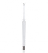 A new mechanical pencil-style liner. In formula, soft and creamy, with an intense, rich, colour deposit. Blends on application: dries quickly to a long-wear, non-smudge finish. Versatile. An easy way to line the top and lower lash line of the eye. When applied at a 90 degree angle, provides a thin precision line. For thicker application, apply at a flat angle.