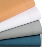 Comfort & quality! This Bar III sheet set is crafted with 220-thread count cotton for superior softness and twill construction for solid durability.