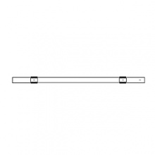The Rösle open kitchen concept begins with the basic rail on which kitchen essentials attach via hooks for space-saving convenience. The Rösle open kitchen concept begins with the basic rail on which kitchen essentials attach via hooks for space-saving convenience.