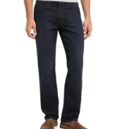 Make sure your wardrobe has this casual staple of classic-fit jeans from Izod.